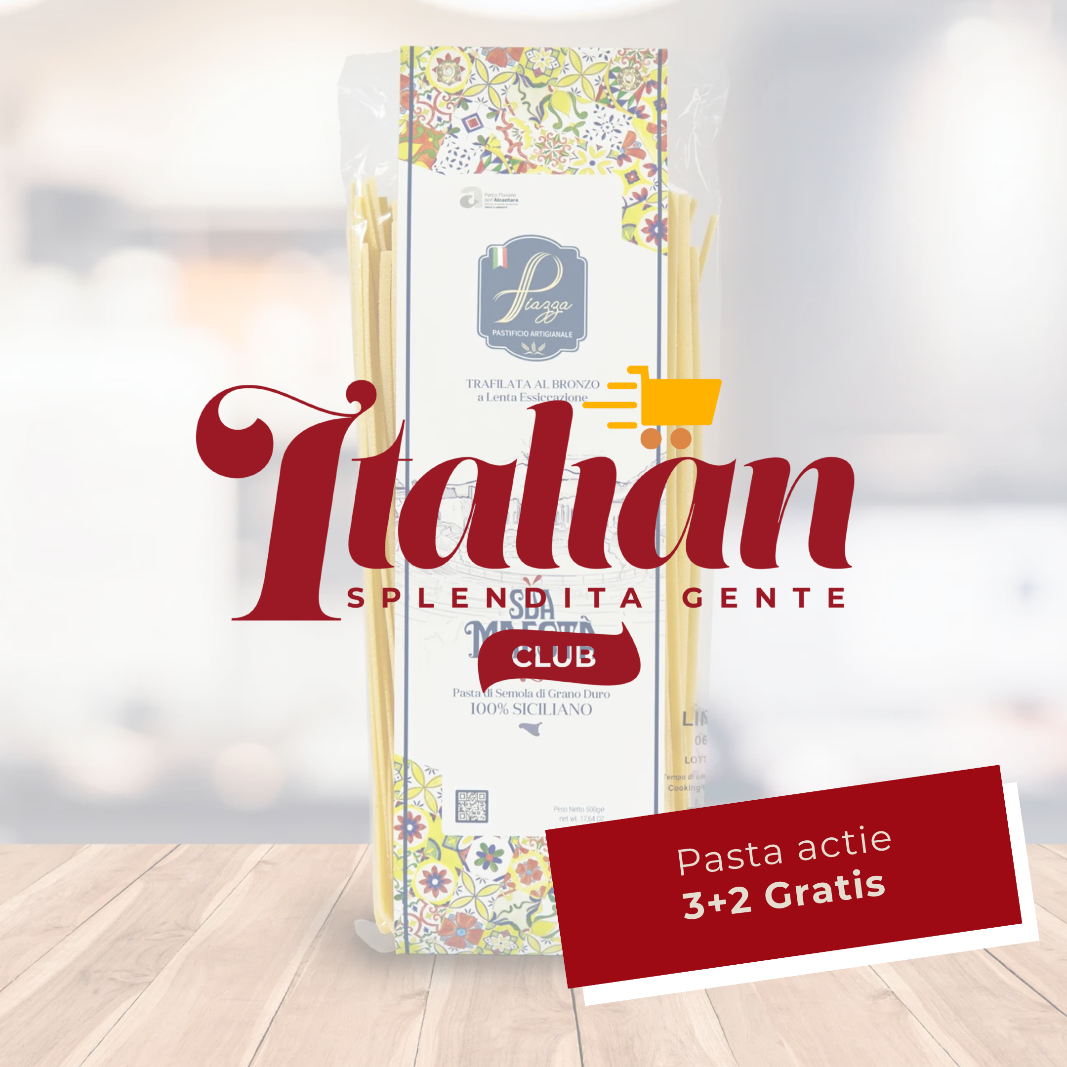 Proef de hele Siciliaanse pastacollectie met onze exclusieve proefbundel: 3 + 2 gratis!