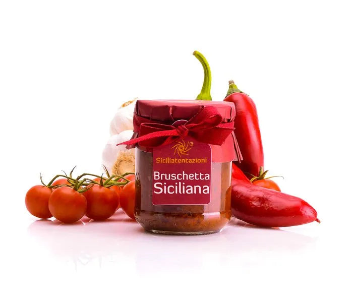 Bruschetta Siciliana – Smeuïge tapenade van tomaat, olijven & kappertjes (180 g)