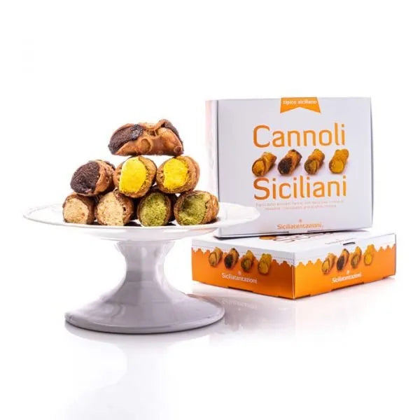 Mini-cannoli met 4 smaken – 8 stuks