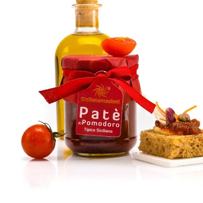 Patè di Pomodoro – Zongedroogde tomatencrème uit Sicilië