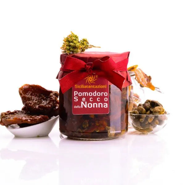 Pomodori secchi della nonna – Zongedroogde tomaten op olie (270 g)