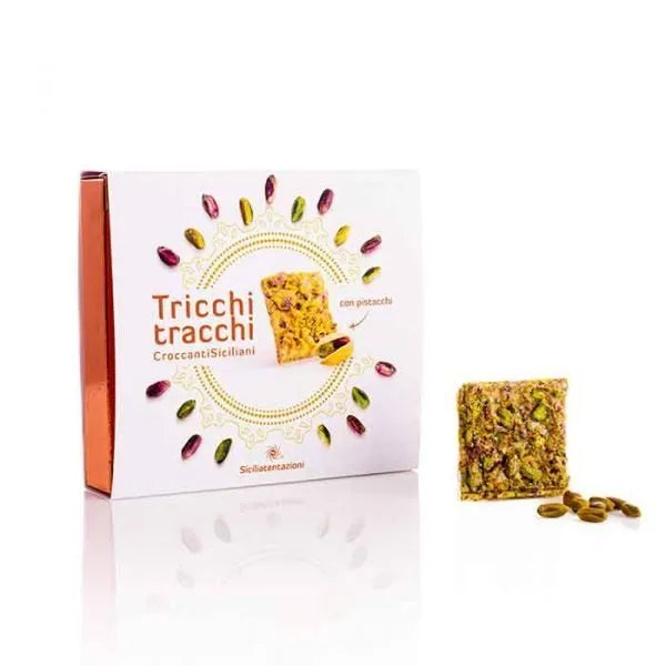 Tricchi Tracchi – krokante pistachenoten in deluxe geschenkdoos (200 g)
